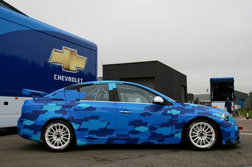 Tipje van de sluier.. Het nieuw wapen Chevrolet voor FIA WTCC